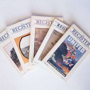 THE REGISTER OF THE KENTUCKY HISTORICAL SOCIETY Various 1990 1991 1992 1997 Vols